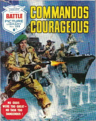 Cover of Commandos Courageous