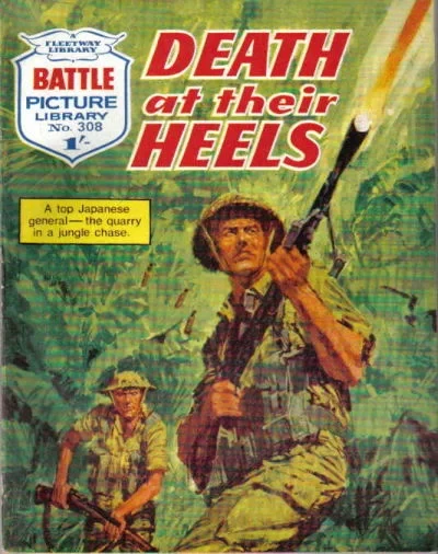 Cover of Death at their Heels