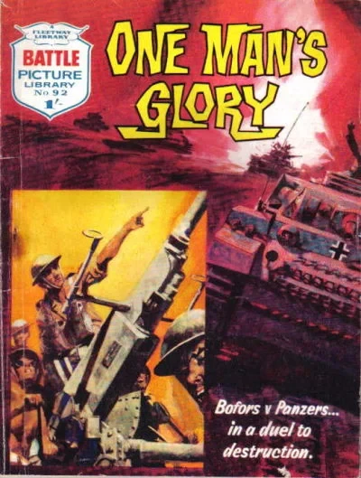 Cover of One Man's Glory