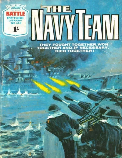 Cover of The Navy Team