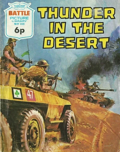 Cover of Thunder in the Desert