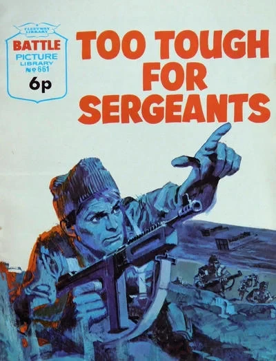Cover of Too Tough for Sergeants