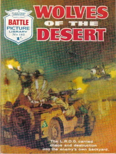 Cover of Wolves of the Desert