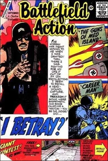 Cover of I Betray?, The Guns of Med Island, Career Man
