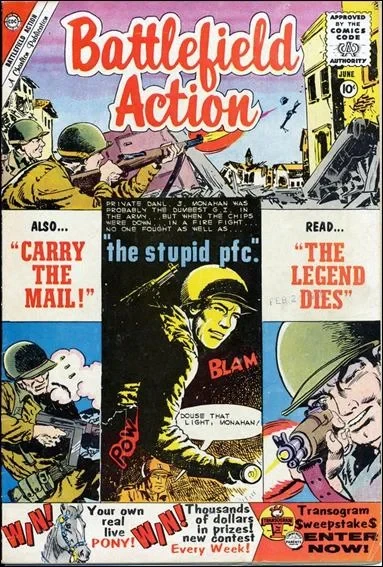 Cover of The Legend Dies; Carry the Mail!; The Stupid P.F.C.