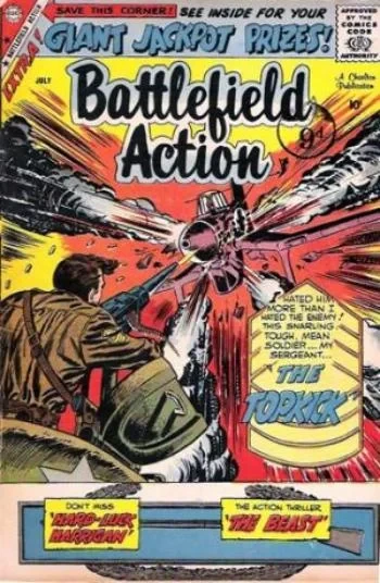 Cover of The Topkick, Hard-Luck Harrigan, The Beast