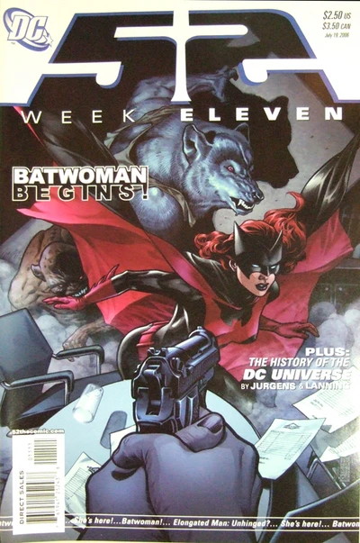 Cover of Batwoman Begins!; The History of the DC Universe, Part Ten
