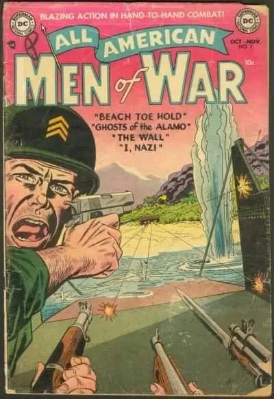Cover of Beach Toe Hold; Ghosts of the Alamo; The Wall; Tankers; I, Nazi