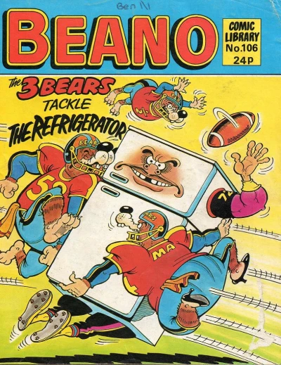 Cover of The 3 Bears Tackle The Refrigerator
