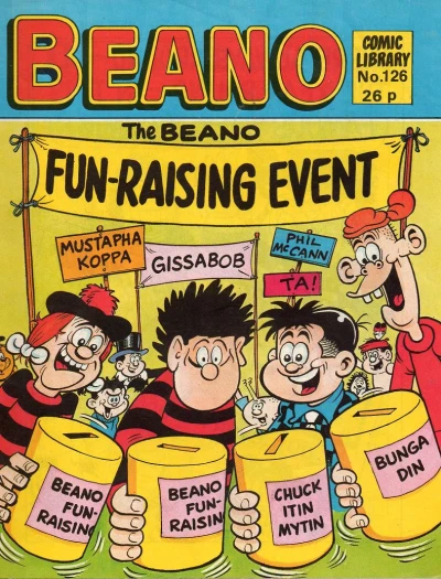 Cover of The Beano Fun-Raising Event