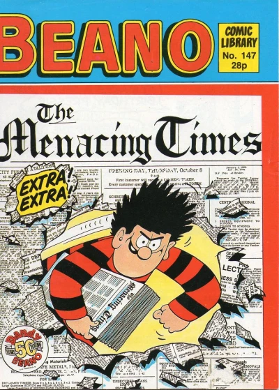 Cover of The Menacing Times