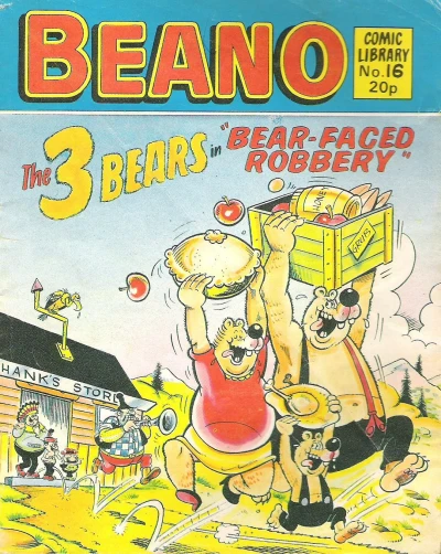 Cover of Bear-Faced Robbery