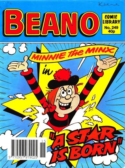 Cover of Minnie the Minx in "A Star is Born"