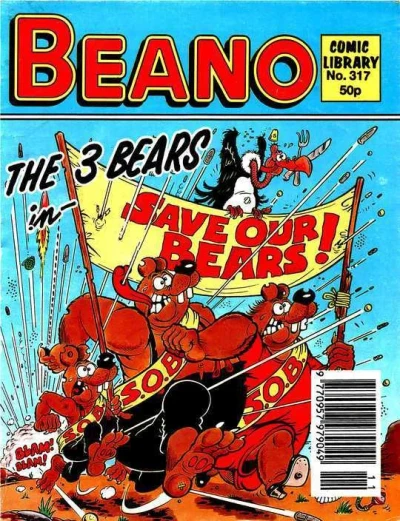 Cover of The 3 Bears in Save our Bears