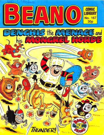 Cover of Dennis the Menace and his Mongrel Horde