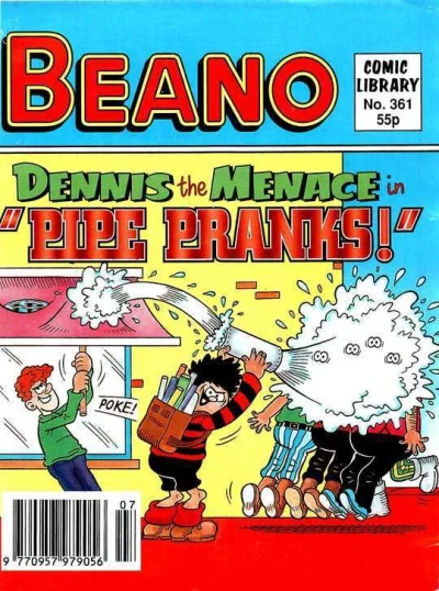 Cover of Dennis the Menace in Pipe Pranks