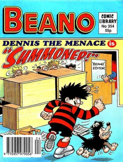 Cover of Dennis the Menace is Summoned