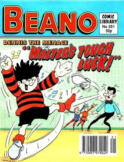 Cover of Dennis the Menace in Walters Tough Luck
