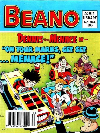 Cover of Dennis the Menace in On Your Marks Get Set Menace