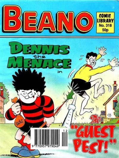 Cover of Dennis the Menace in The Guest Pest