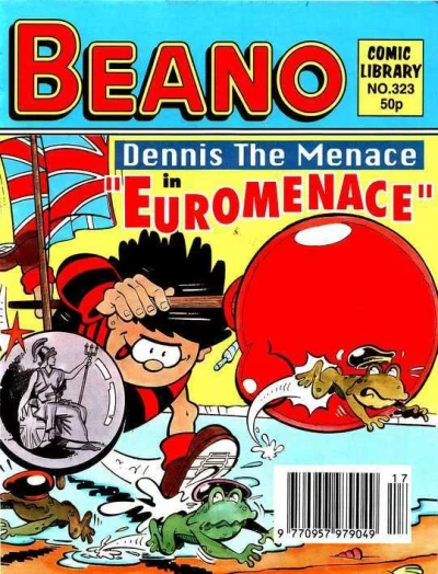 Cover of Dennis the Menace in EuroMenace