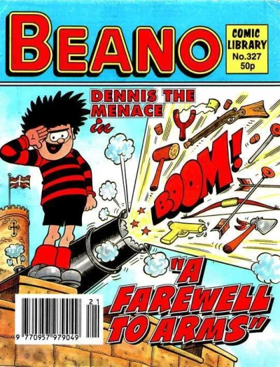 Cover of Dennis the Menace in A Farewell to Arms