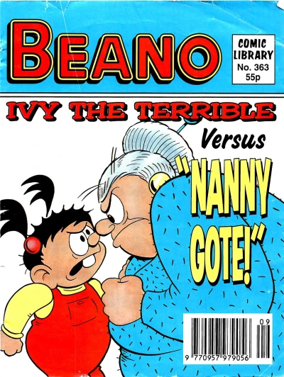 Cover of Ivy The Terrible versus Nanny Gote