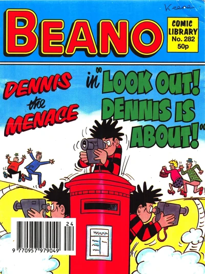 Cover of Look Out! Dennis is About!
