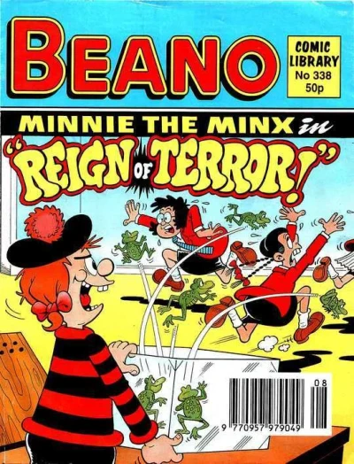 Cover of Minnie the Minx in Reign of Terror