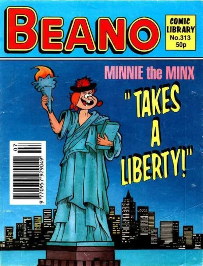 Cover of Minnie the Minx Takes A Liberty