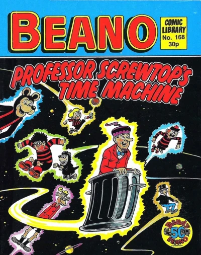Cover of Professor Screwtop's Time Machine