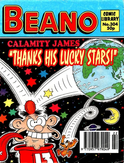 Cover of Thanks his lucky stars!