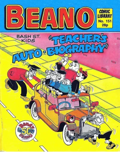 Cover of The Bash Street Kids in Teacher's Auto-Biography