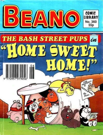 Cover of The Bash Street Pups in Home Sweet Home