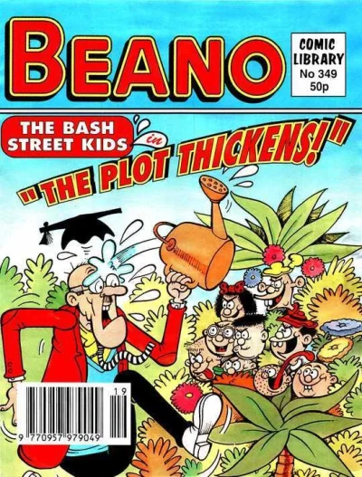 Cover of The Bash Street Kids in The Plot Thickens