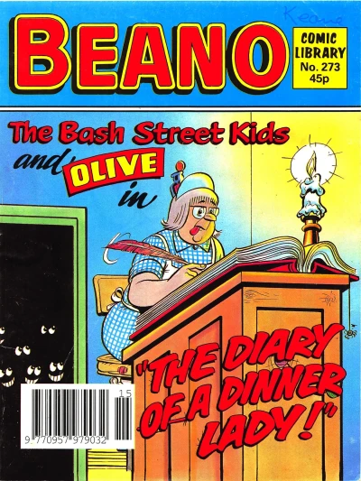 Cover of The Diary of a Dinner Lady!