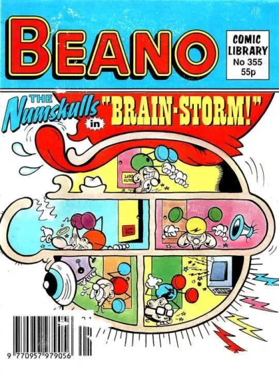 Cover of The Numskulls in Brain Storm