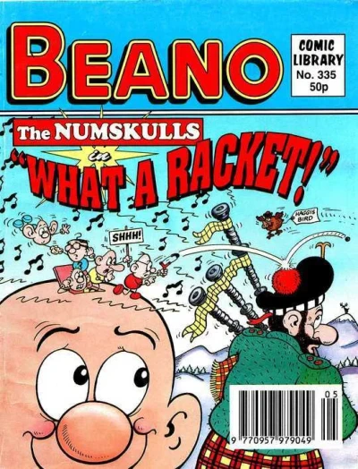 Cover of The Numskulls in What a Racket