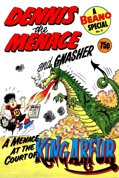 Cover of A Menace at the court of King Arfur