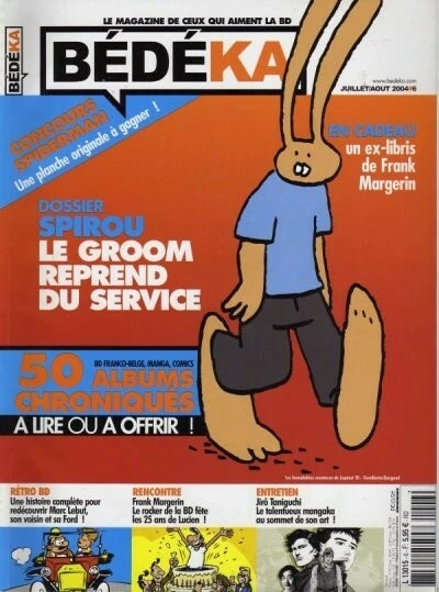 Cover of Spirou - Margerin - Taniguchi - Marc Lebut