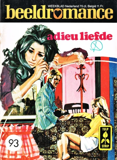 Cover of Adieu liefde