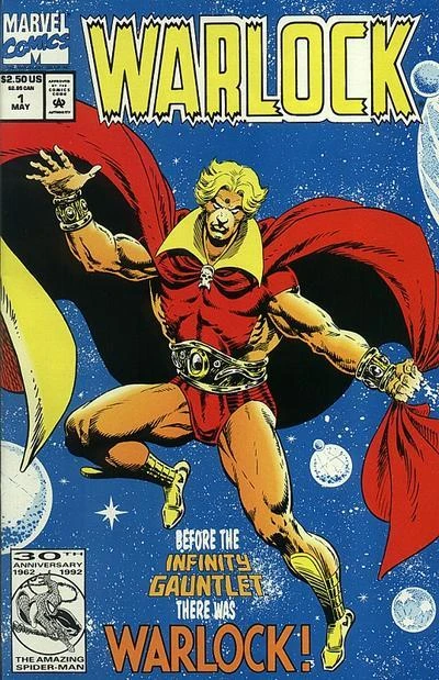 Cover of Before the Infinity Gauntlet, there was Warlock!