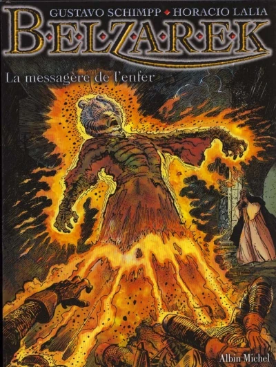 Cover of La messagère de l'enfer
