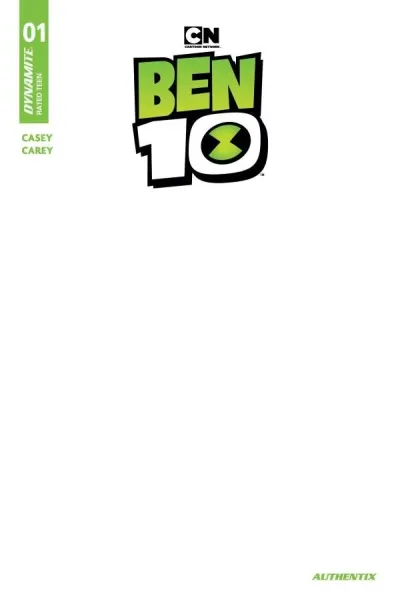 Cover of Cover F Blank Authentix Variant