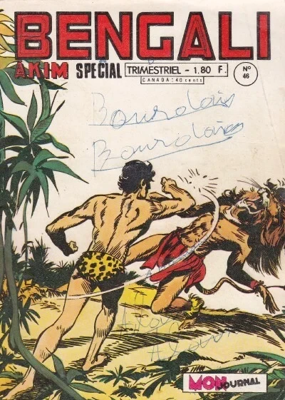 Cover of Le mystère de l'île aux lianes