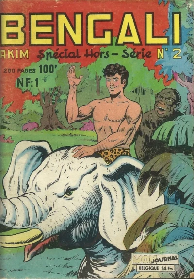 Cover of Les espions de la jungle