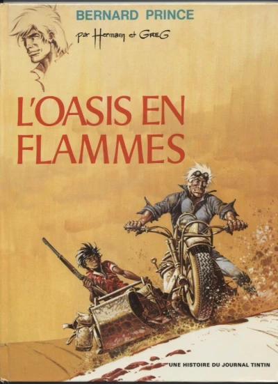 Cover of L'oasis en flammes