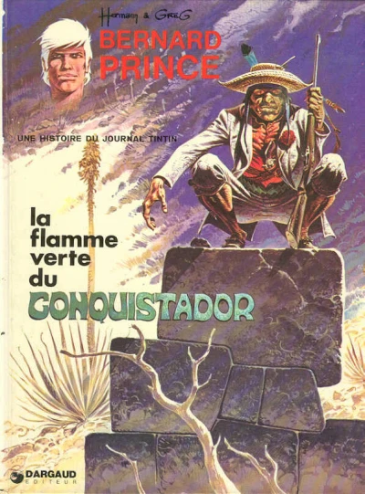 Cover of La flamme verte du conquistador