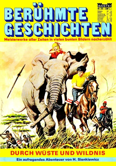 Cover of Durch Wüste und Wildnis