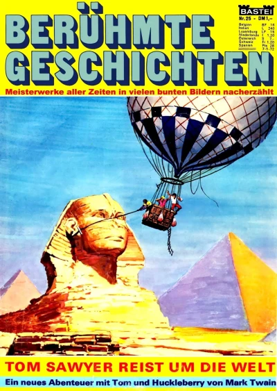 Cover of Tom Sawyer reist um die Welt